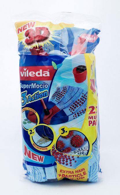 Vileda Supermocio 3D Action Mop Head Refill