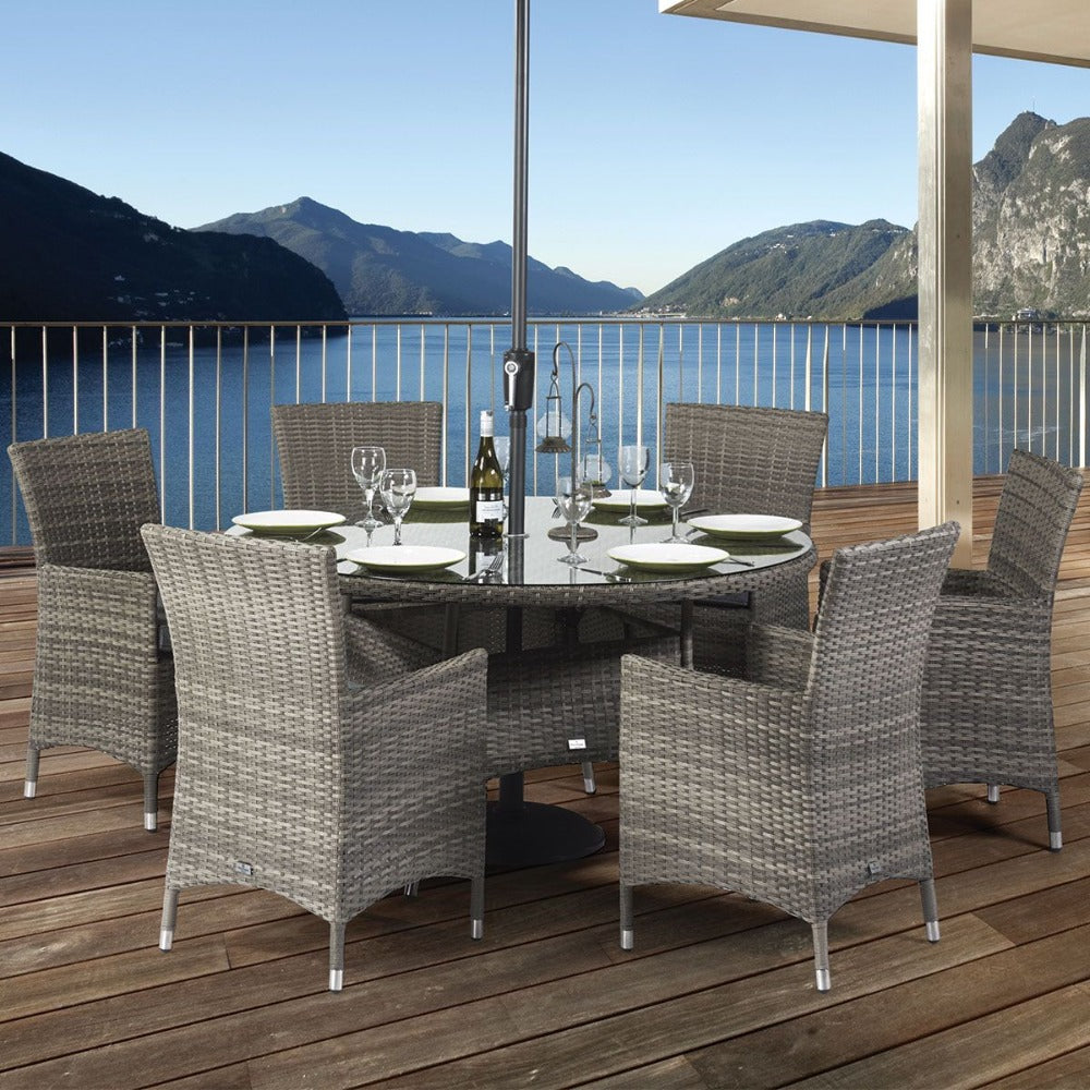 Milan 6 Seat Dining set