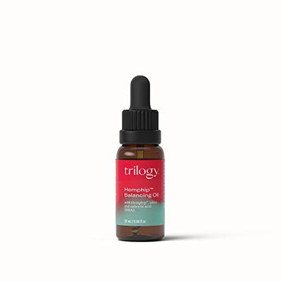 Trilogy Hemphip Balancing Facial Oil 20 mL  For Combination  Oily Skin  Lightweight Balancing Blend With Salicylic Acid  Made in New Zealand  Cle