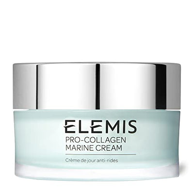 ELEMIS ProCollagen Marine Cream AntiWrinkle Face Cream 3in1 Smoothing Face Moisturiser with Chlorella Ginkgo Biloba and Padina Pavonica Ultraligh