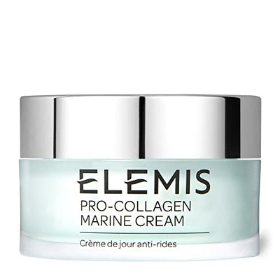 Elemis ProCollagen Marine Cream AntiWrinkle 3in1 Smoothing Face Moisturiser with Chlorella Ginkgo Biloba and Padina Pavonica Ultralight Gel Day C