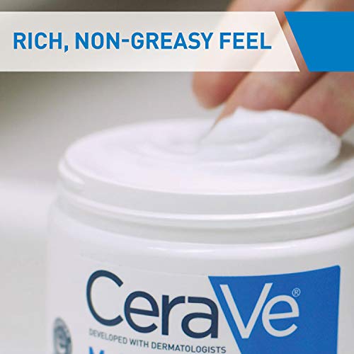 CeraVe Moisturising Cream for Dry to Very Dry Skin 454g with Hyaluronic Acid  3 Essential Ceramides