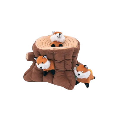 Fox Stump Burrow Toy