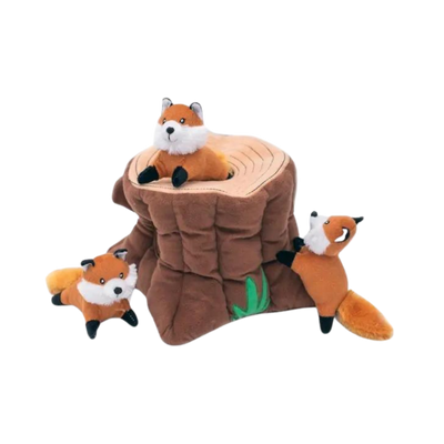 Fox Stump Burrow Toy