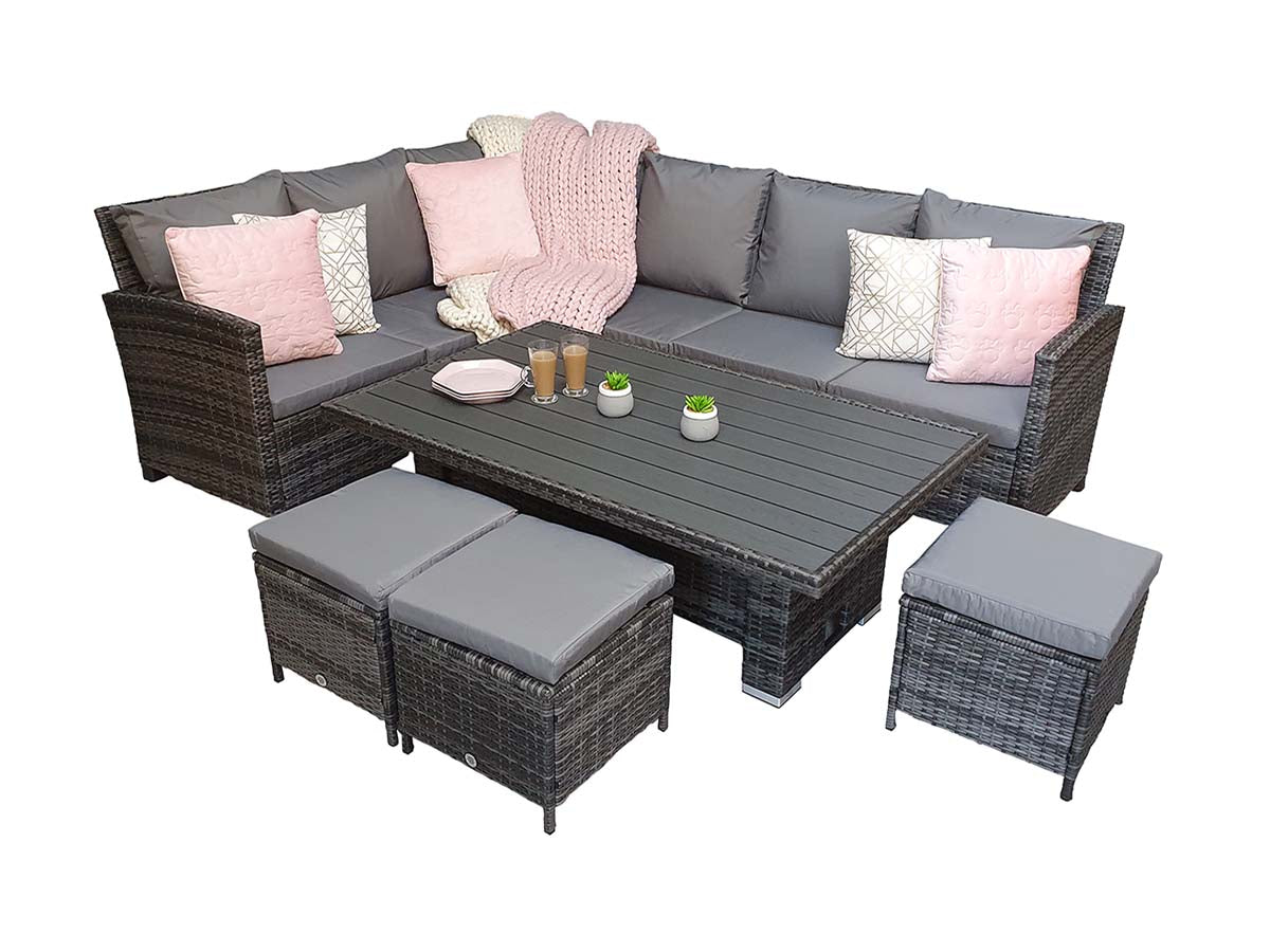 Charlotte Corner Set with Lift Table