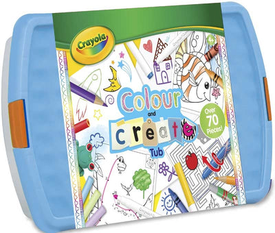 CRAYOLA COLOUR AND CREATE TUB