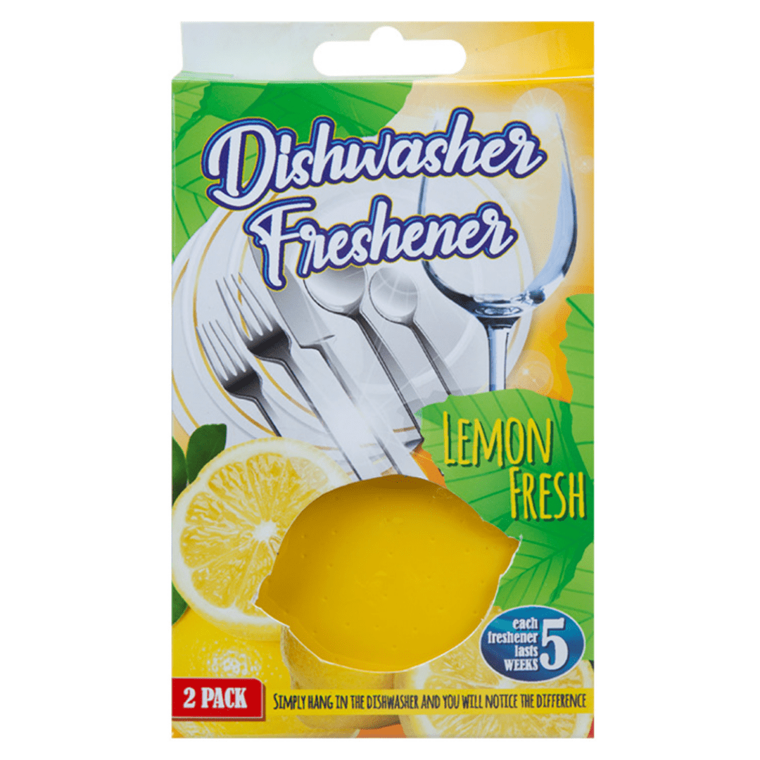 Dishwasher Freshener Lemon Fragrance - 2 Pack