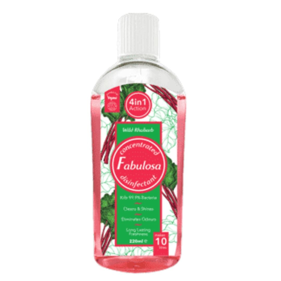 Fabulosa 4 in 1 Concentrated Disinfectant - Wild Rhubarb - 220ml