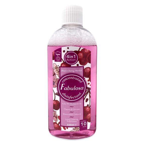 Fabulosa Concentrated Disinfectant - Black Cherry Merlot - 220ml