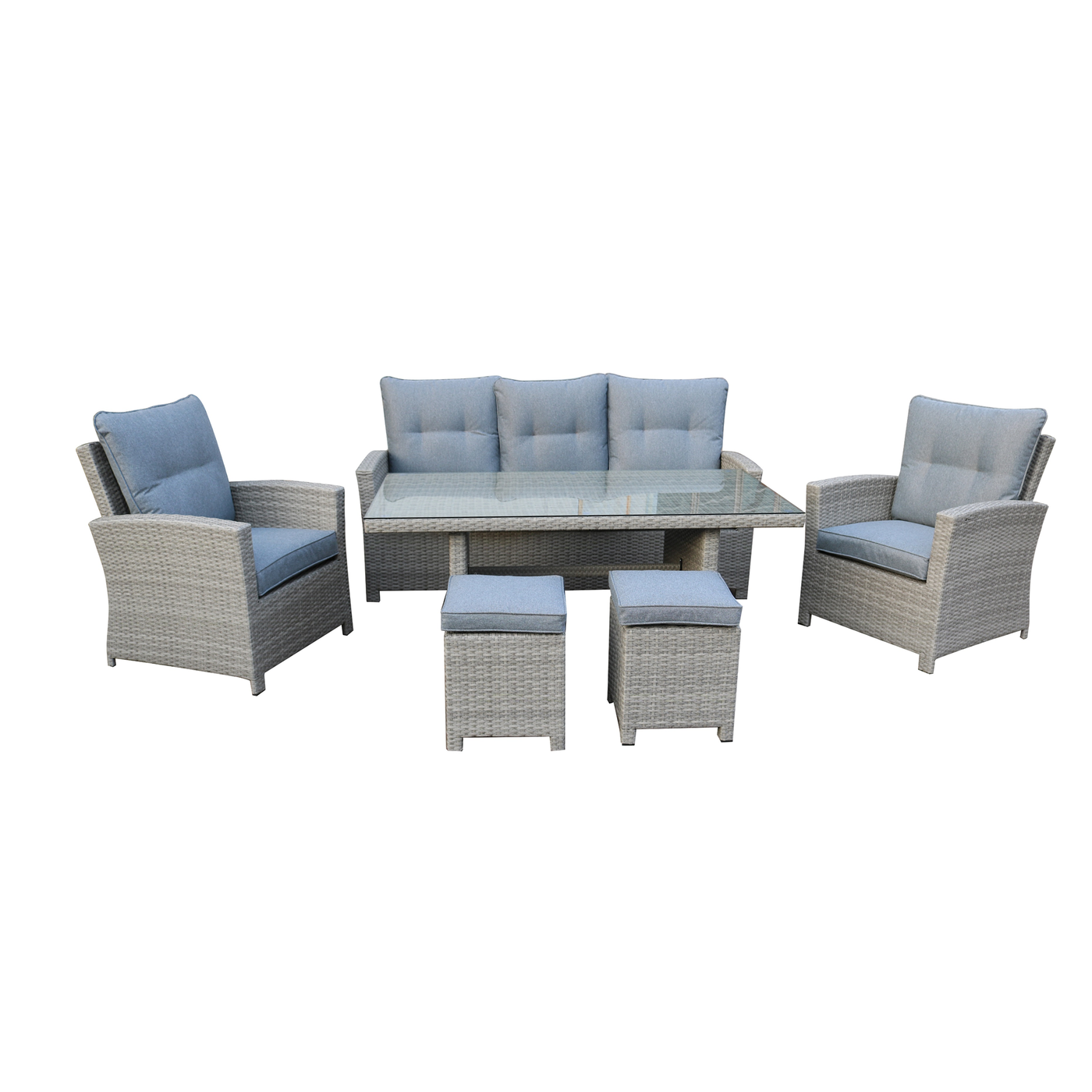 Milan Lounge Dining Table Set