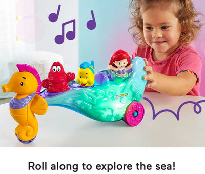 LITTLE PEOPLE LITTLE MERMAID ARIEL CARRIAGE